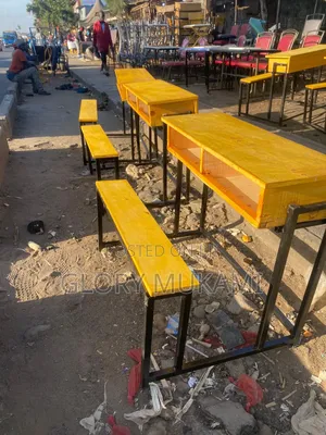 2 Double School Desk Locker
