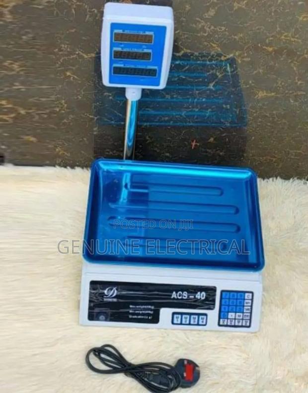 Acs 40 Digital Weighing Scale/ Acs Digital Weighing Scale - main view
