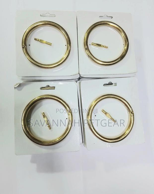 Stainless Steel Bullnose Ring, for Veterinary Purpose