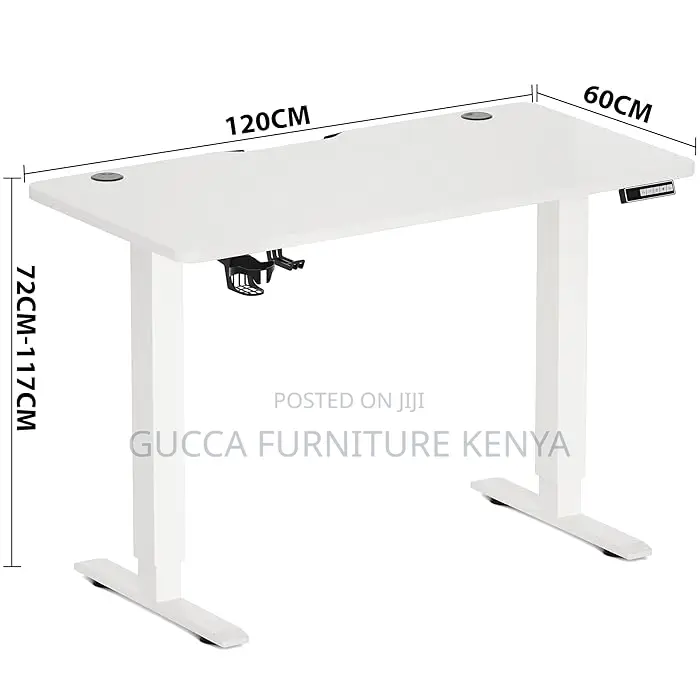 Office Tables:120x60cm Electric Elevated Modern Desk