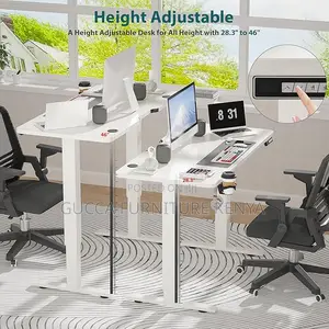 Office Tables:120x60cm Electric Elevated Modern Desk