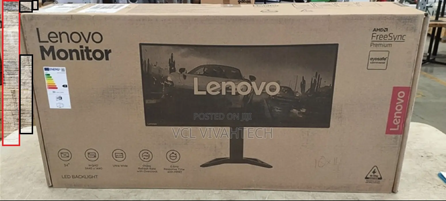 Lenovo G34w-30 34′′ Ultrawide Monitor