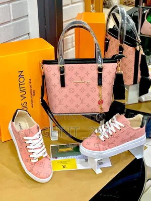 Lv Set Shoes × Bag Quality Sizes 37 40