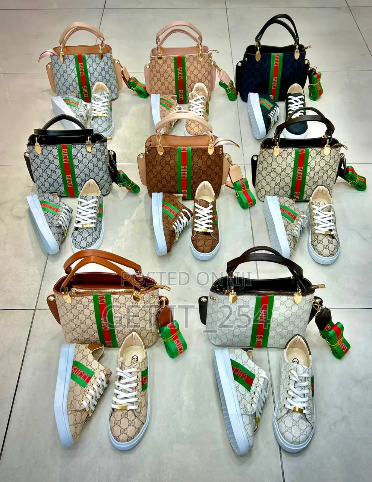 Lv Set Shoes × Bag Quality Sizes 37 40