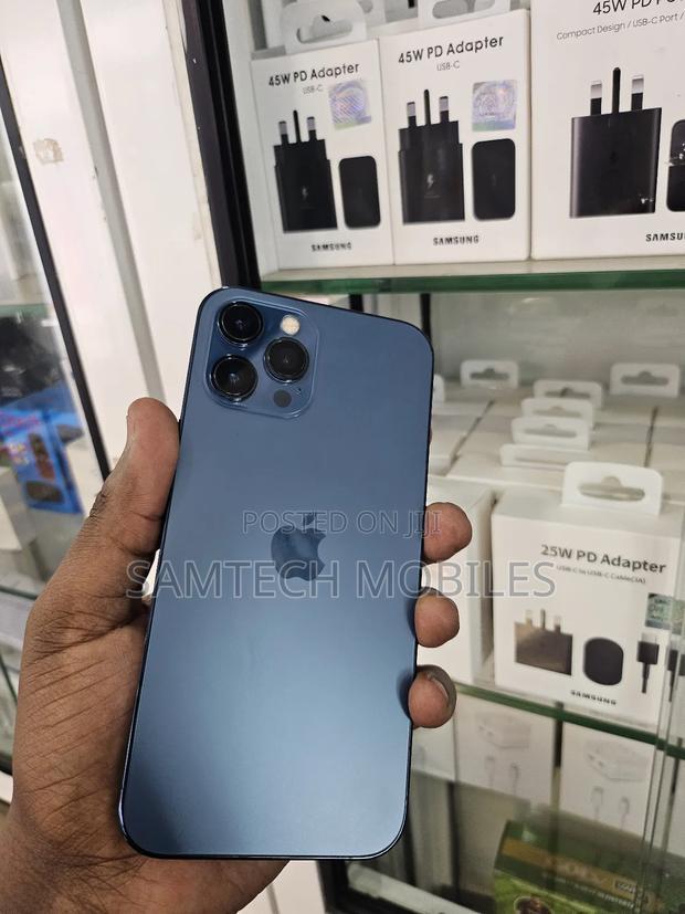 Apple iPhone 12 Pro Max 256 GB Blue - thumbnail 3