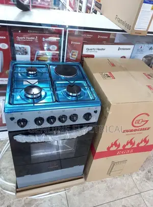 Eurochef 3+1 Jet Vulve Free Standing Cooker. At .