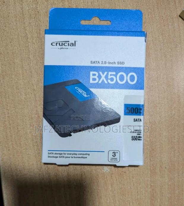 Crucial BX500 Satan 2.5 Inch SSD 500GB