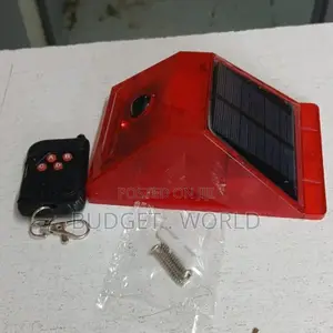 Wireless Motion Sensor Solar Alarm Led Light Solar Strobe