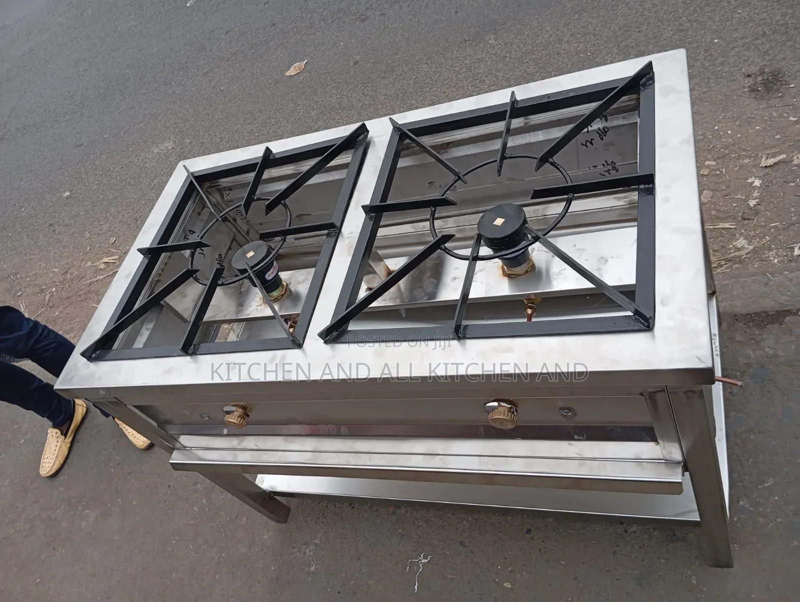 Outstanding Stainless Steel 2 Burner Stove