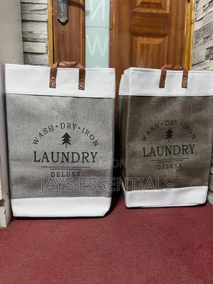 Canvas Laundry Basket