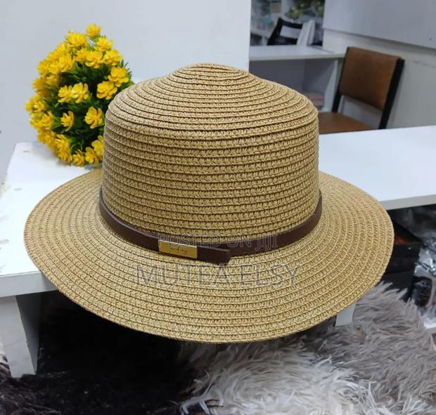 Off White Brawn Panama Ladies Hats - main view