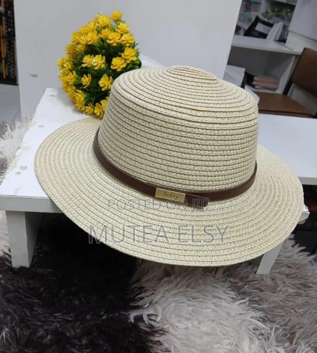 Off White Brawn Panama Ladies Hats - thumbnail 3