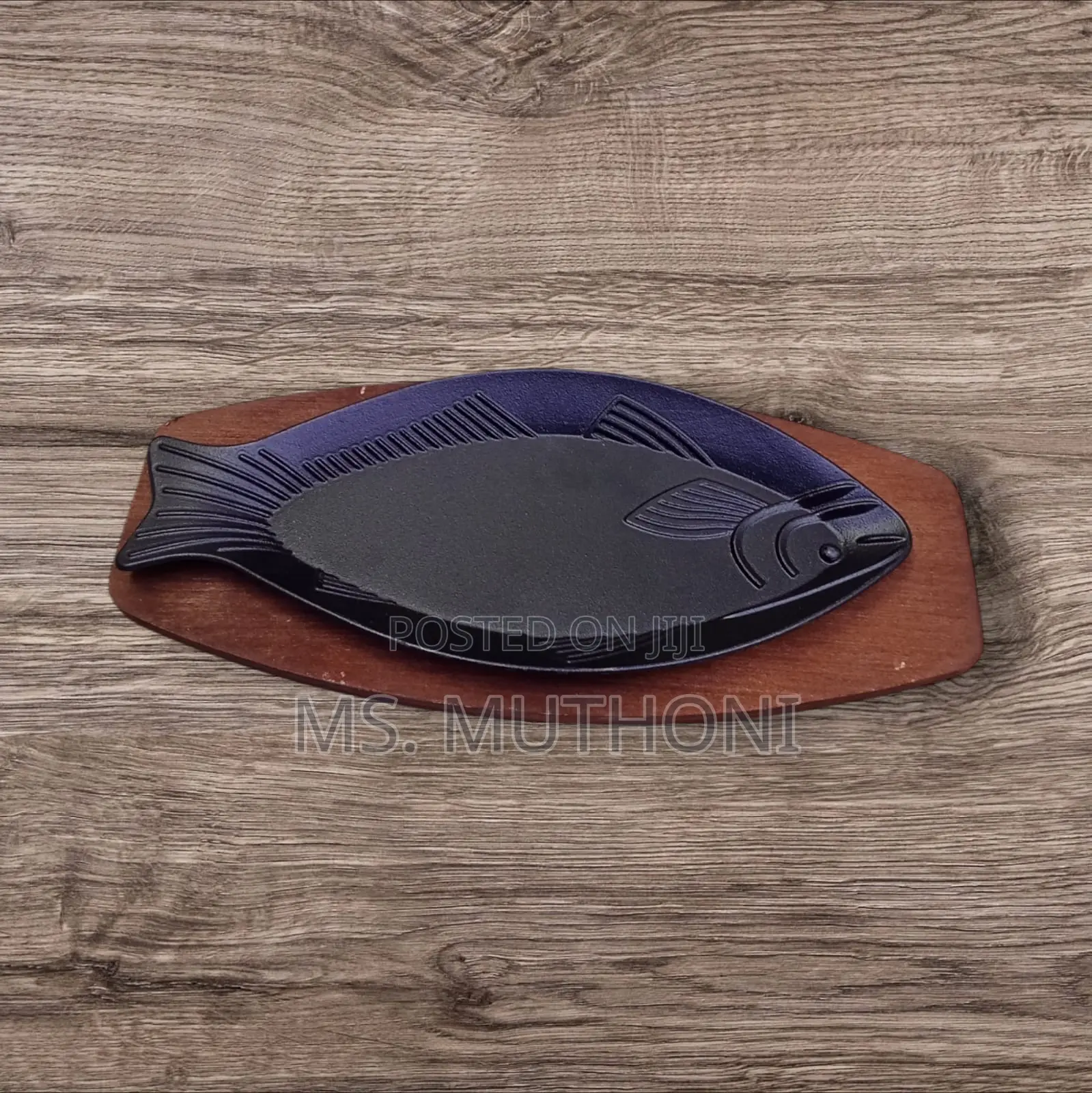 Fish Shape Sizzling Plates Available