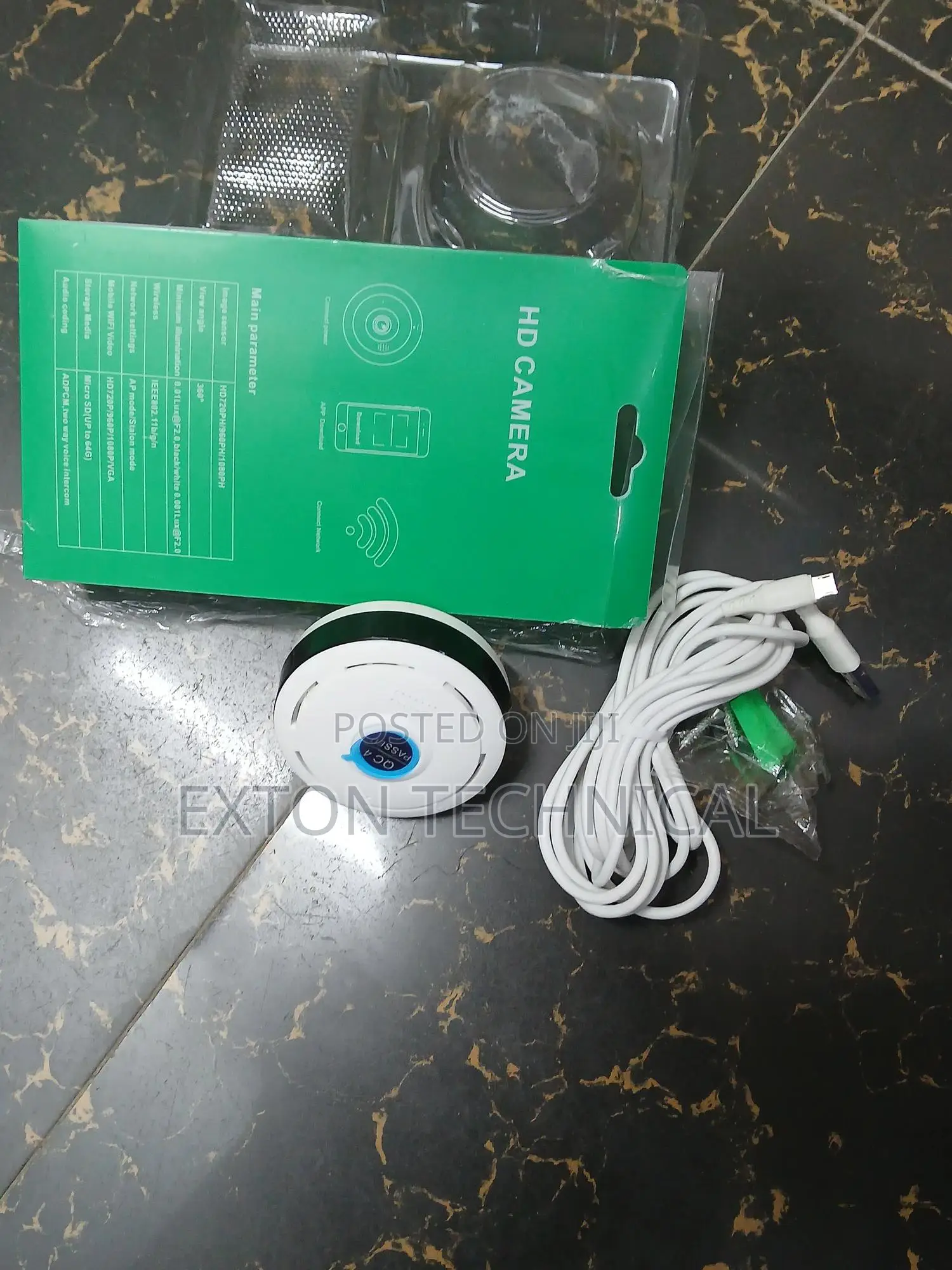 Wi-Fi Fish Eye V380 Indoor Camera