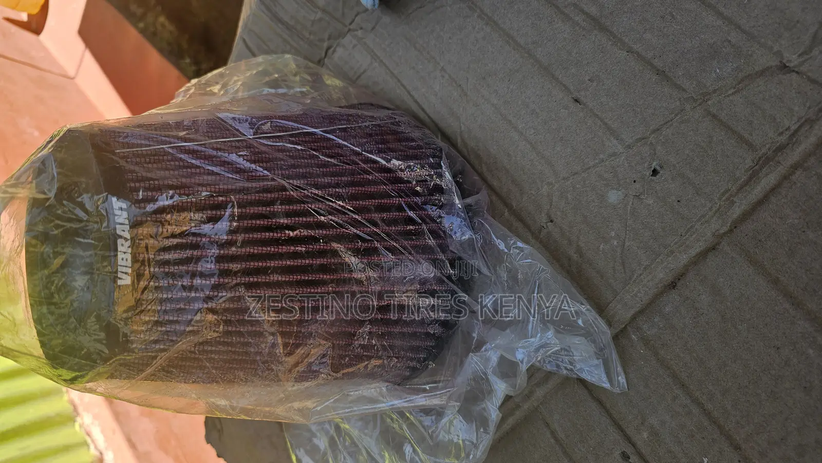 Vibrant Performance Aluminum Bellmouth Air Filter