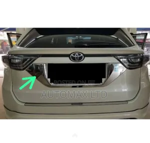 Toyota Harrier, Yr2014+ Stylish Back Door Garnish (Chrome)