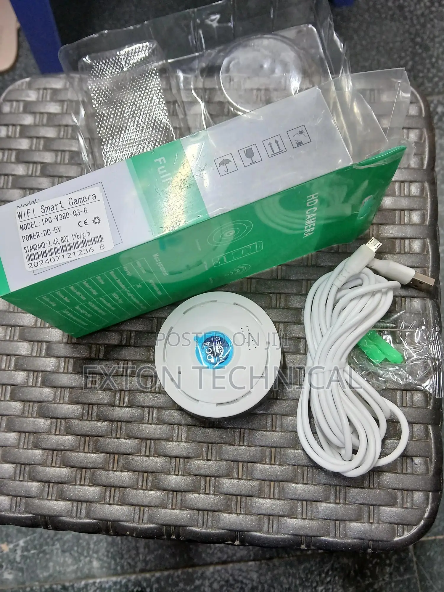 V380 Hd Fish Eye Wifi Camera