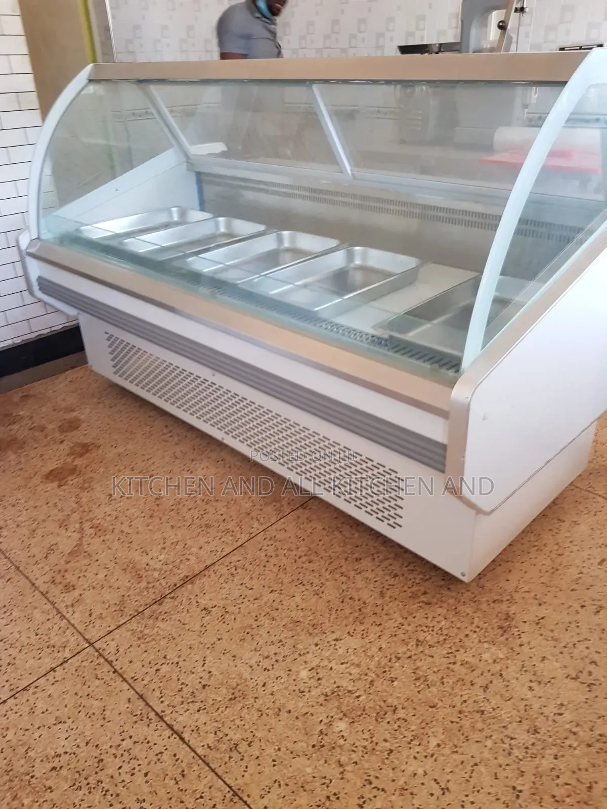 High Curved Imported Chiller Display