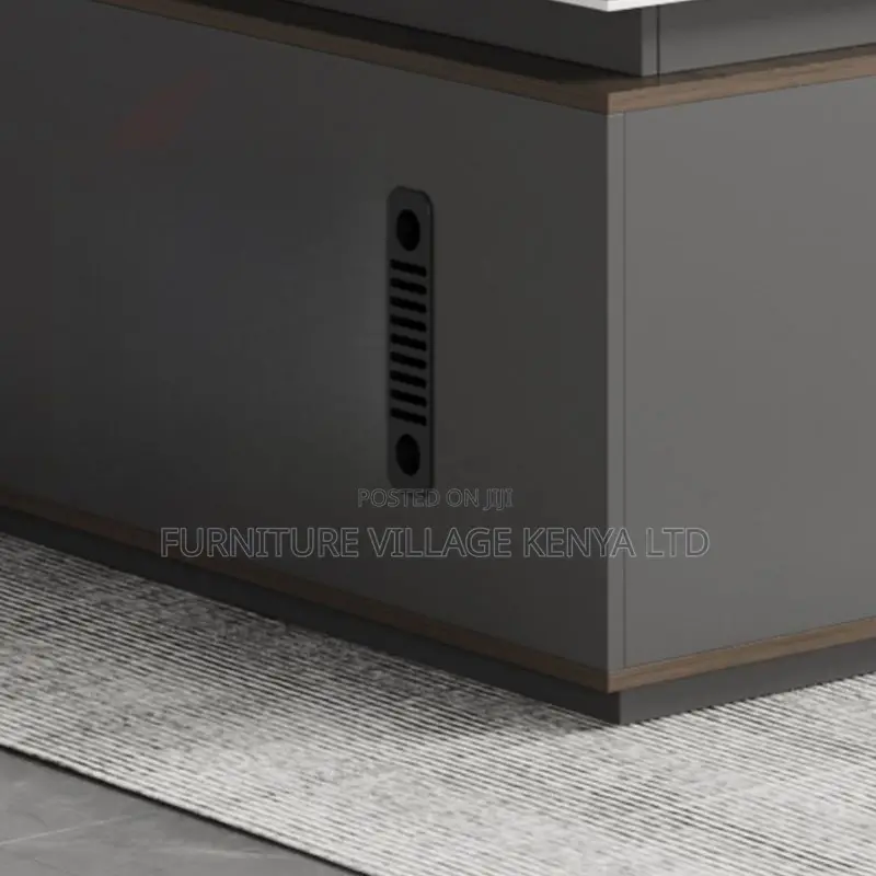 1600mm Executive Office Table + Side Drawers