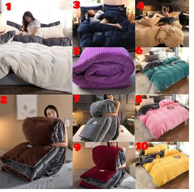 Plain Velvet Hartman Duvet Set