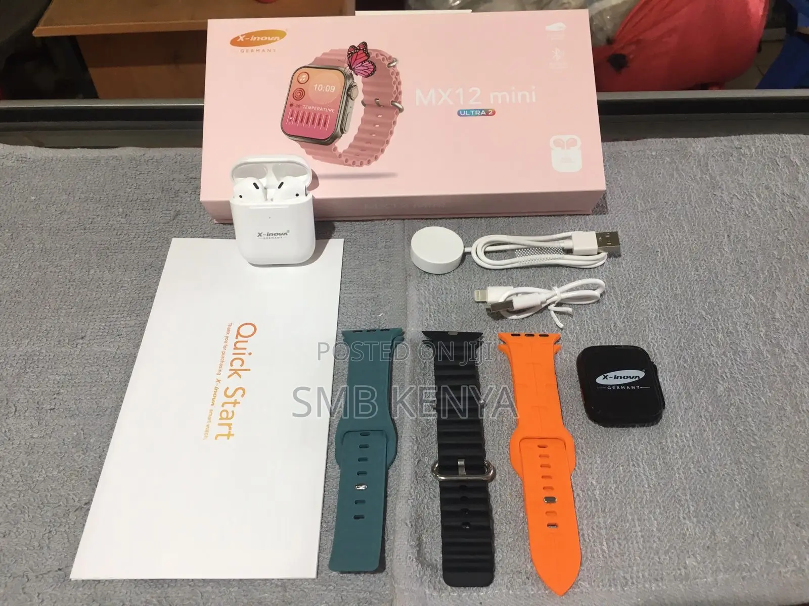 X-Nova Germany Smart Watch With Free Airpods