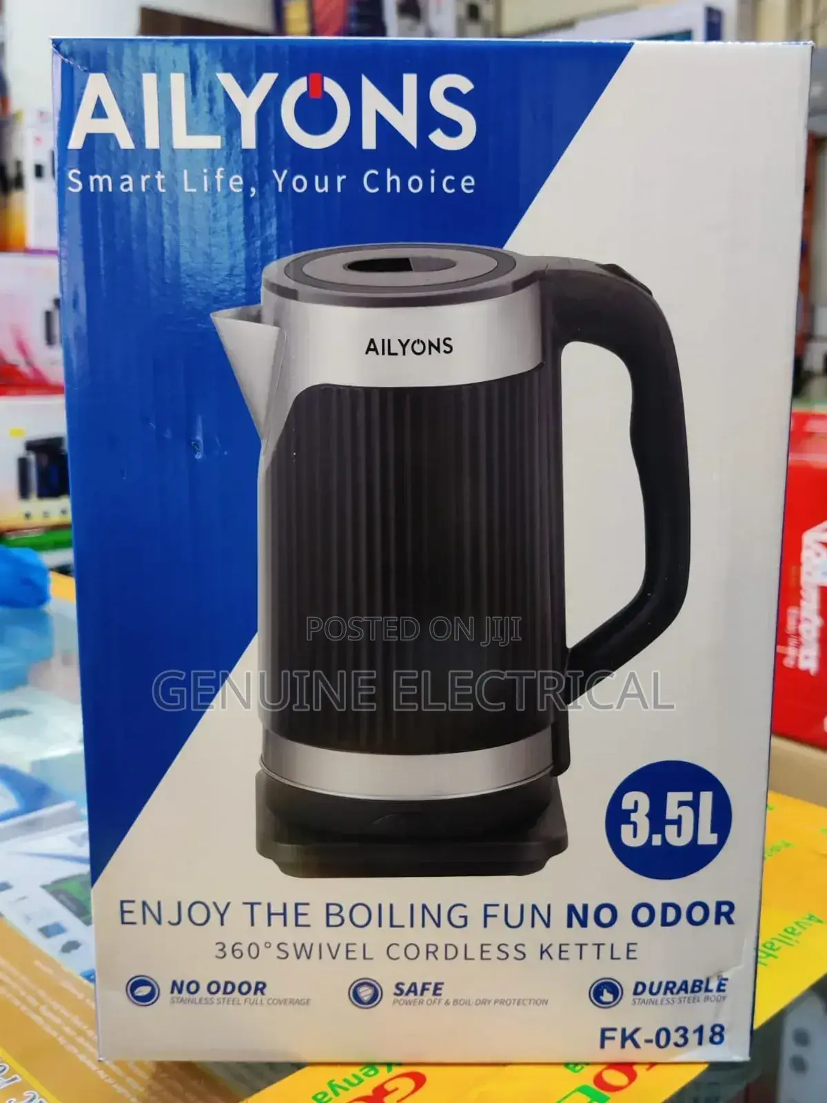 Ailyons Kettle 3.5 Litres Electric Jug
