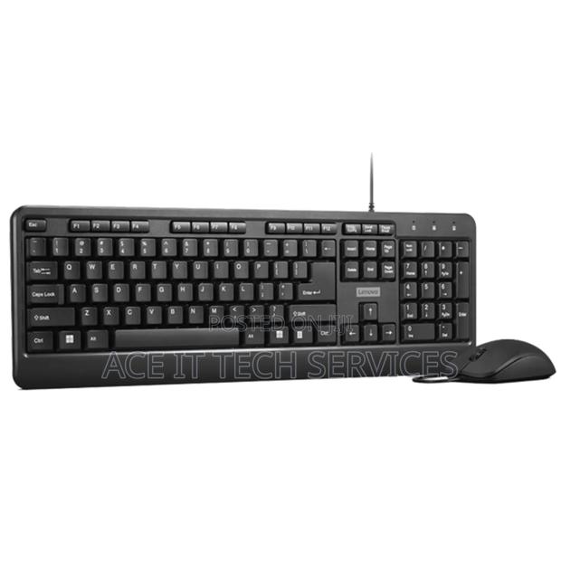 Lenovo 160 Wired Keyboard Mouse Combo - GX31L52655 - main view