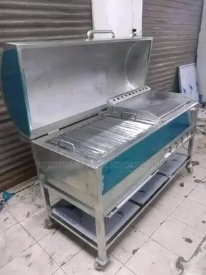 Top Class Cylindrical Close Choma Grill