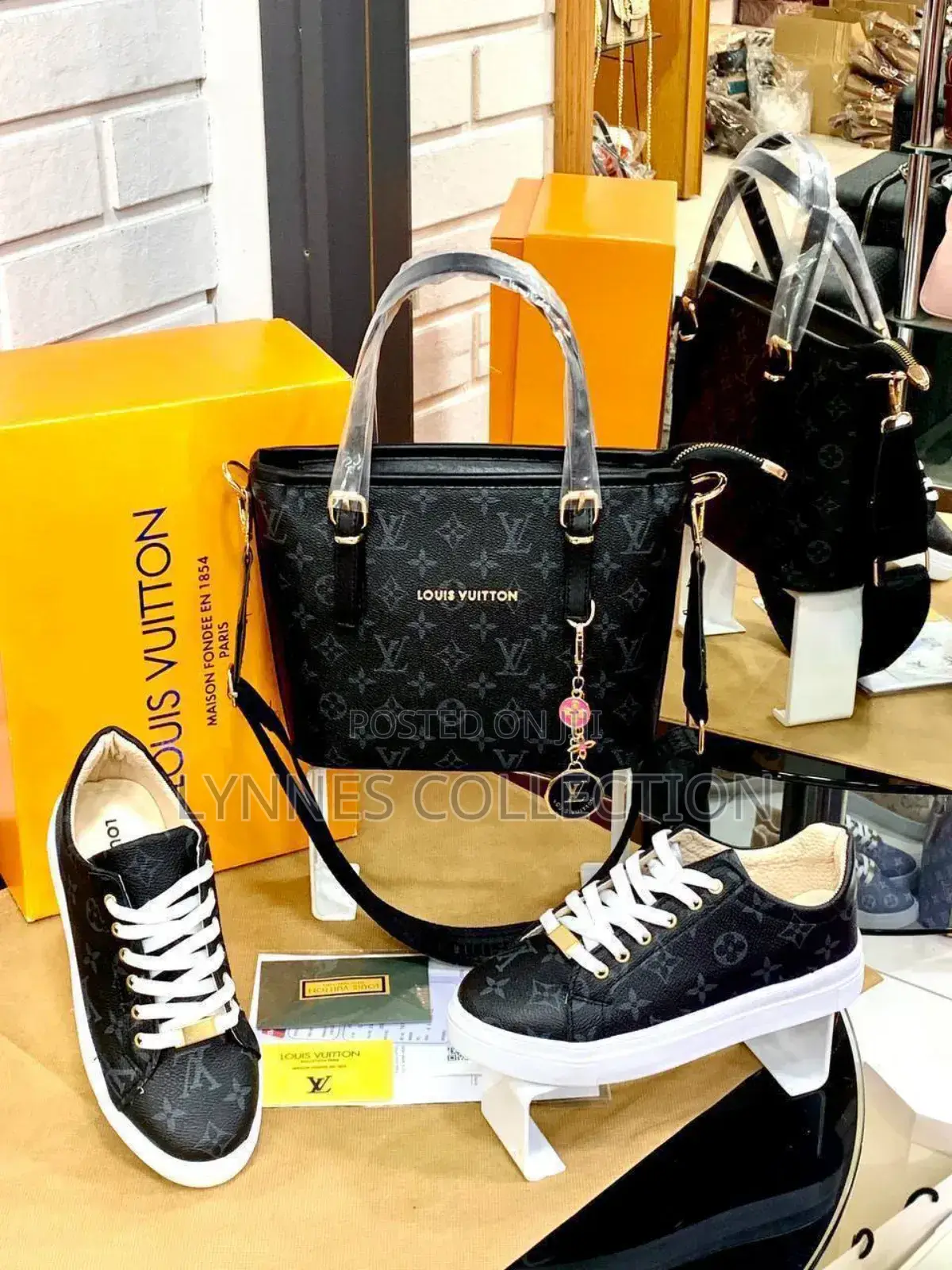 Louis Vuitton Set , Shoes ×Bag Set