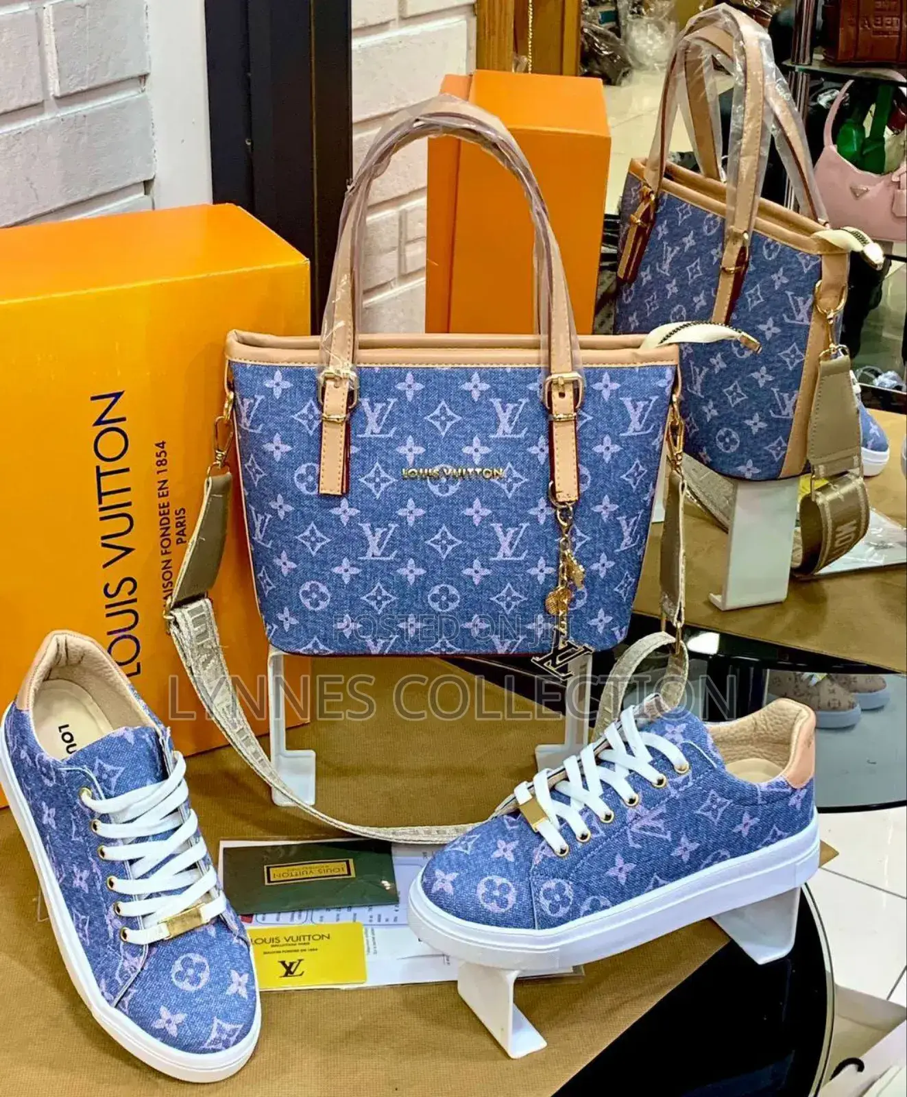Louis Vuitton Set , Shoes ×Bag Set