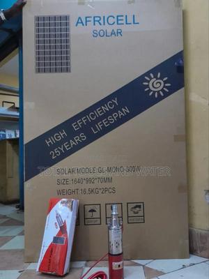 Deep Well Solar Submersible Water Pump 250 W 24v With Solar Panel 300w