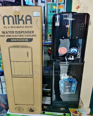 Mika Water Dispenser Hot Cold Black,With Child Lock
