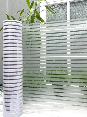 Patterned Frosted Sticker