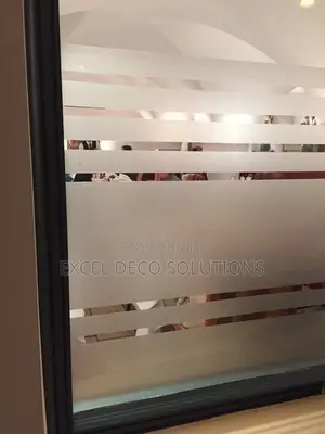 Bathroom Privacy Frosted Glass Film
