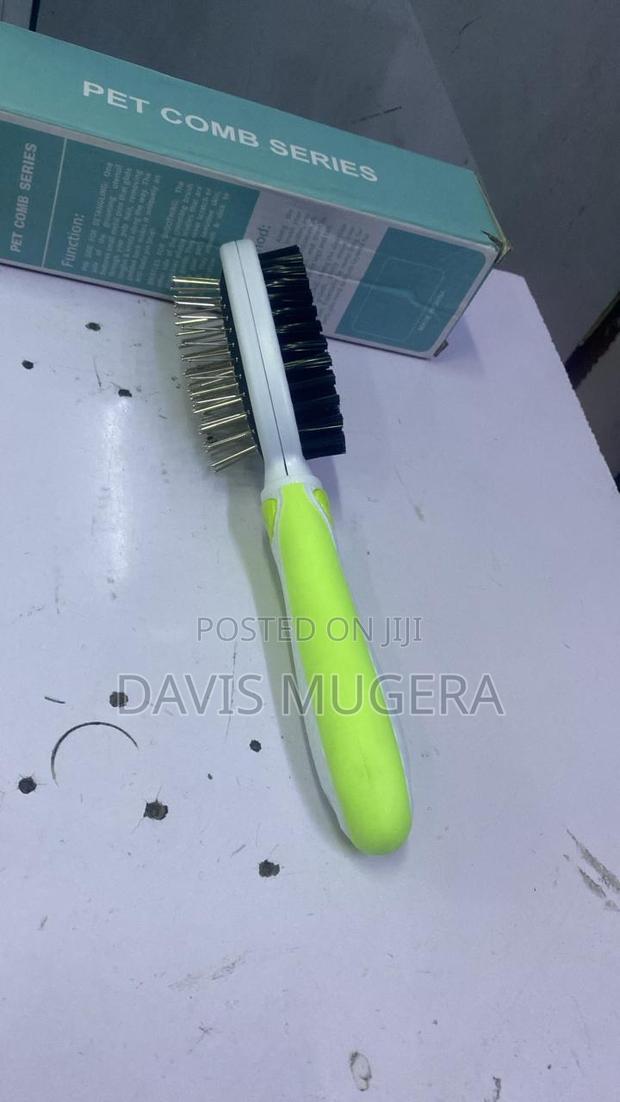 Double-Sided Dog Comb Detangling Comb for Pet Grooming - main view