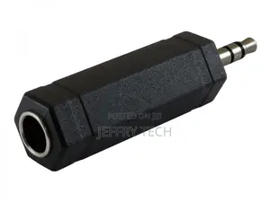 Stereo 6.5mm Socket to 3.5mm Jack Adapter