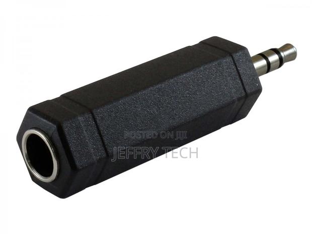 Stereo 6.5mm Socket to 3.5mm Jack Adapter
