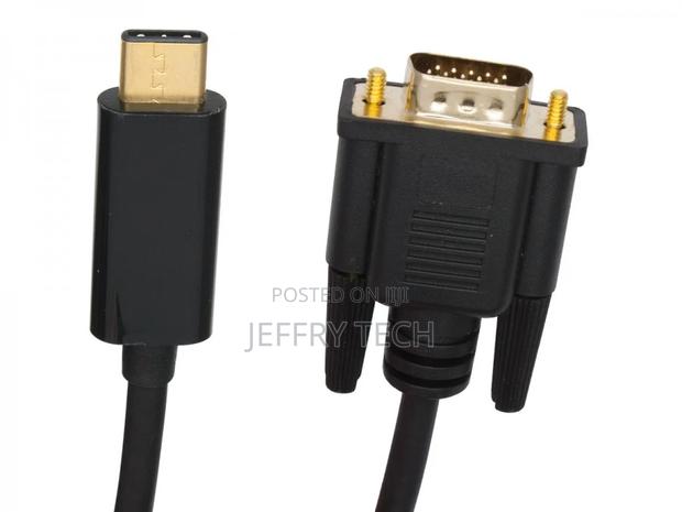 1.8m USB Type-C to VGA Cable (1080p/60hz) - main view