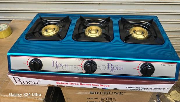 Roch 3 Burner Stainless Cooker