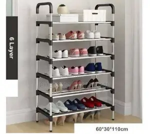 Black Multilayer Shoerack