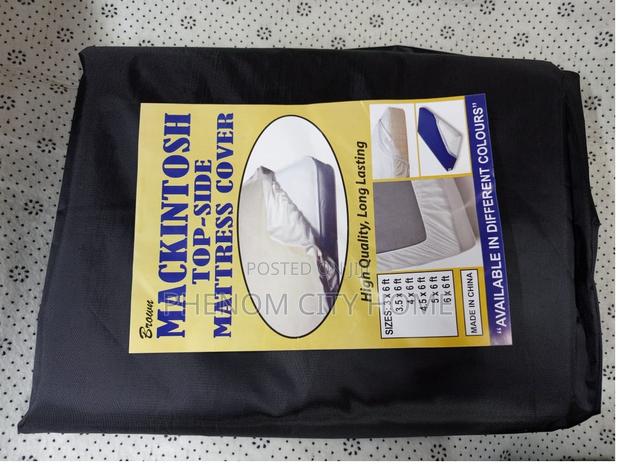 Black and Navy Blue Topside Mackintosh Mattress Protector
