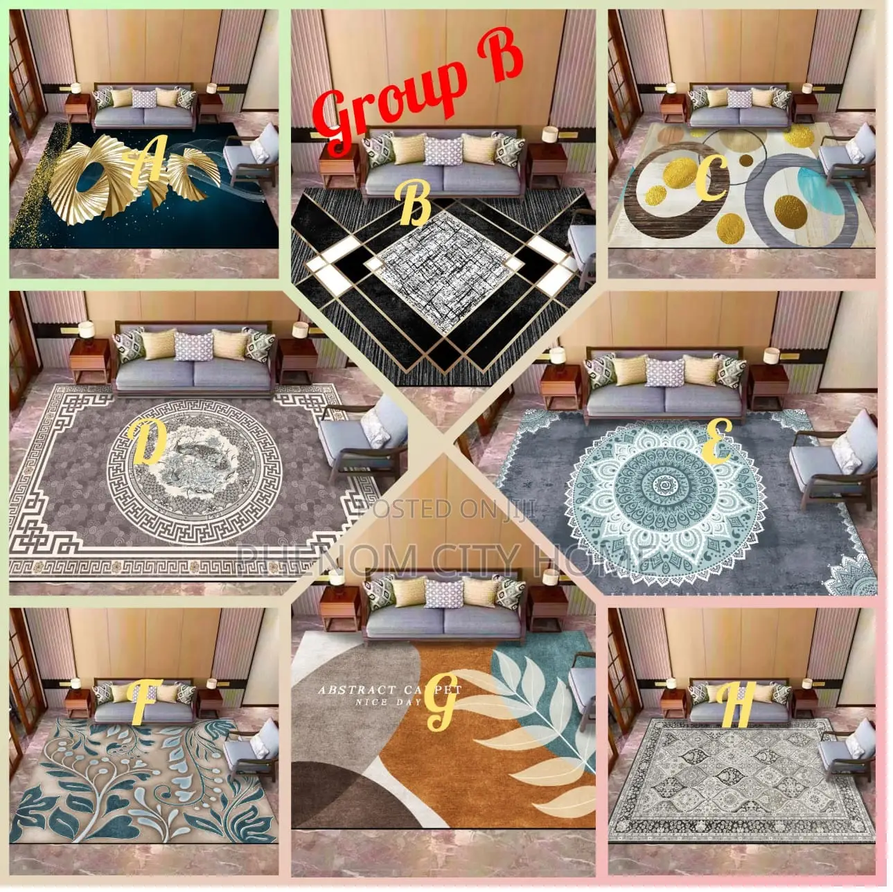 Elegant HD Warm Carpets Available