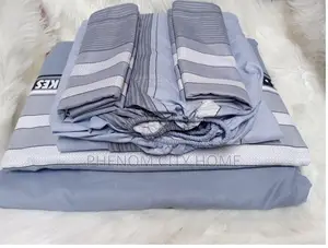 Grey Fitted Bedsheet Set Available