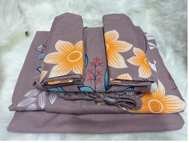 Brownish 5pc Fitted Bedsheet Set - thumbnail 2