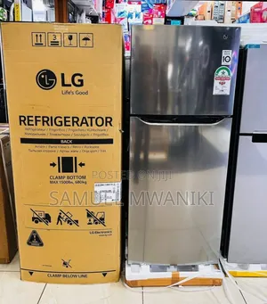 LG 234L Non-Frost Double Door Fridge Top Mount GL-C252SLBB