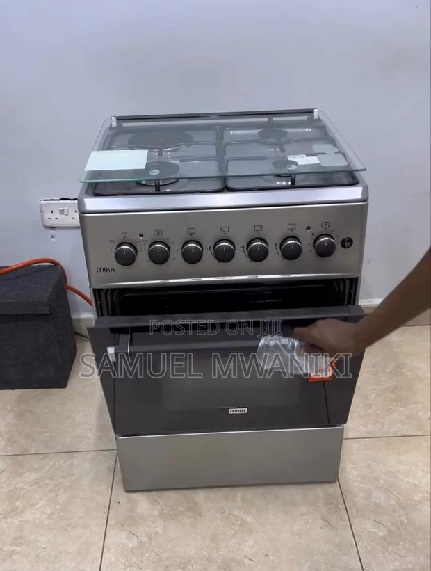 Mika Cooker 58cm X 58cm 3 Gas + 1 Electric Standing Cooker