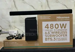 Hisense HS3100 3.1CH 480W Wireless Soundbar