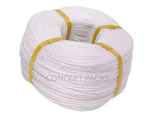 8mm White Nylon Rope 200mtrs Long - main view