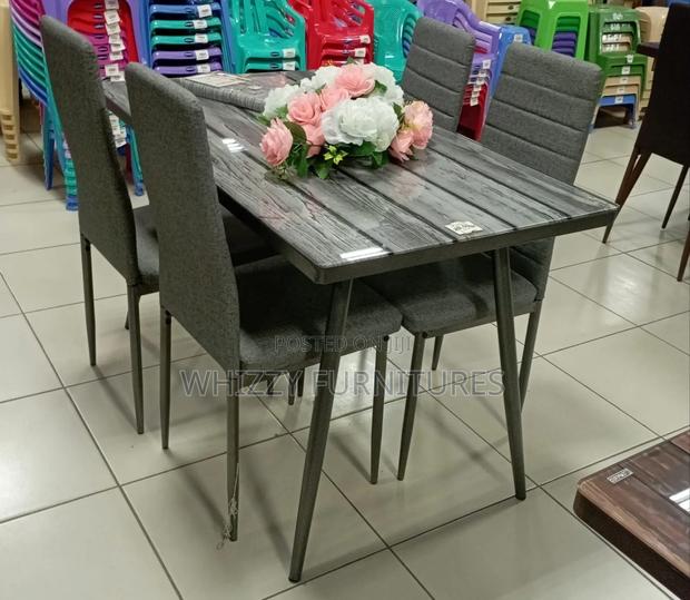 Gray Dining Table - main view