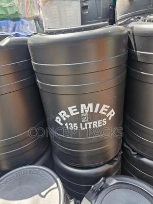 135 Litres Water Tank Black Premier Brand. - thumbnail 2